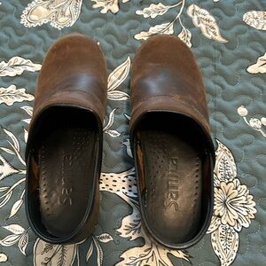 Sanita Brown Clogs